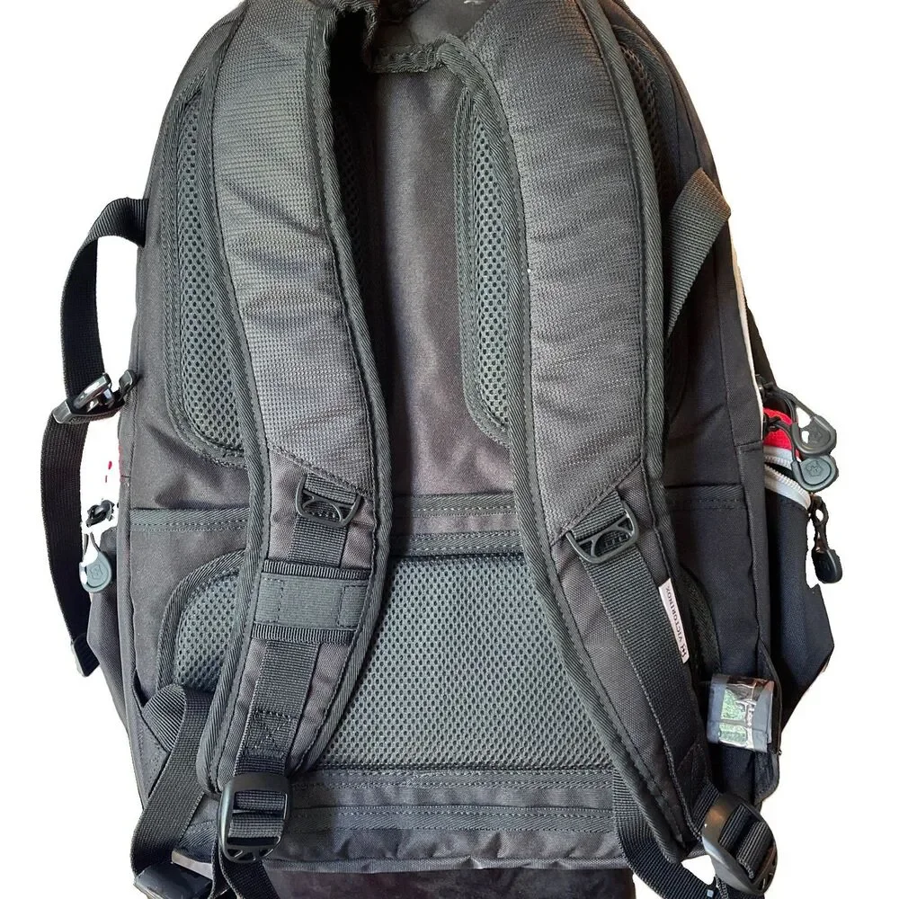 Victorinox Quik-Trip 60th Anniversary Backpack Red Black Travel 16” NWOT